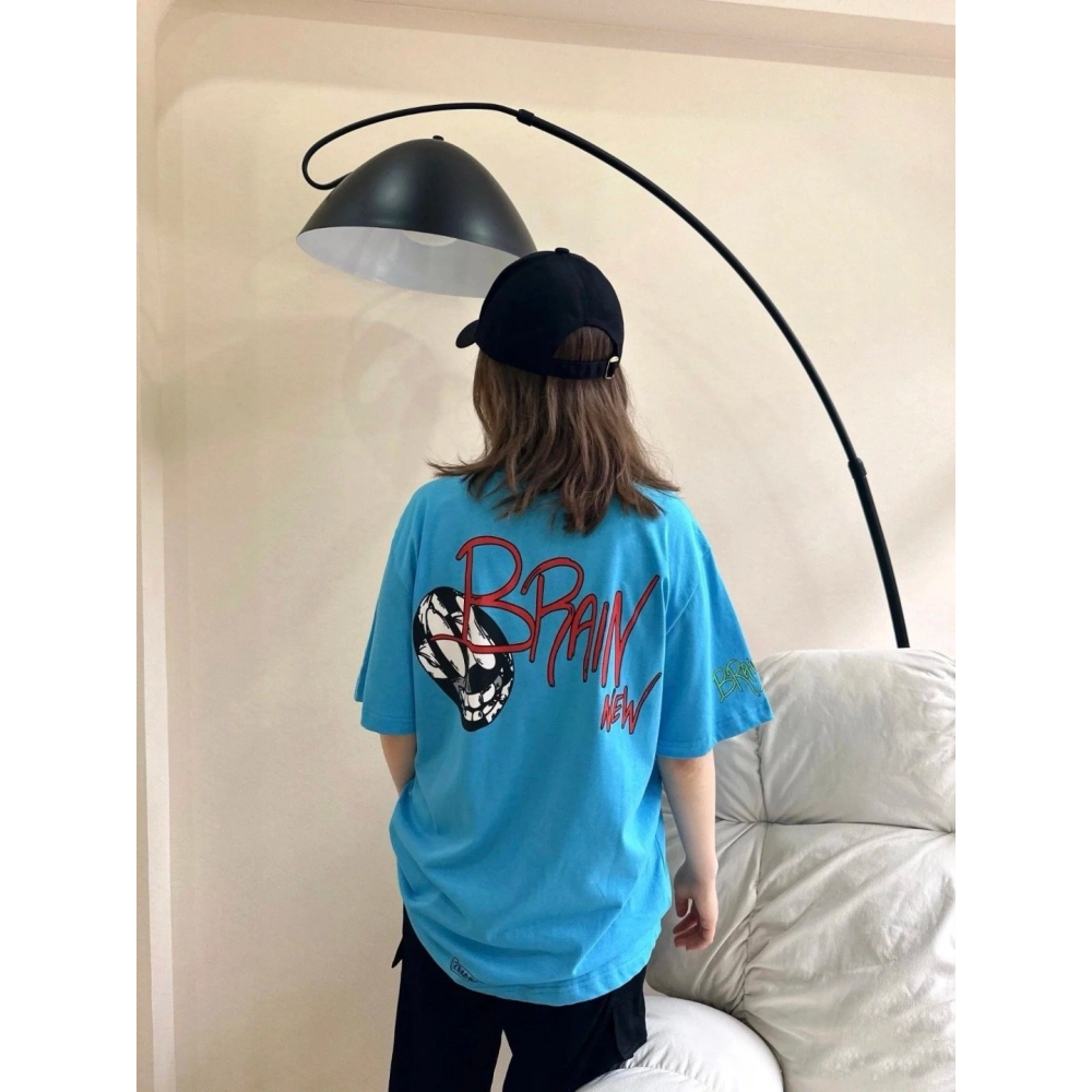 Chrome Hearts Graffiti Print Short Sleeve 182