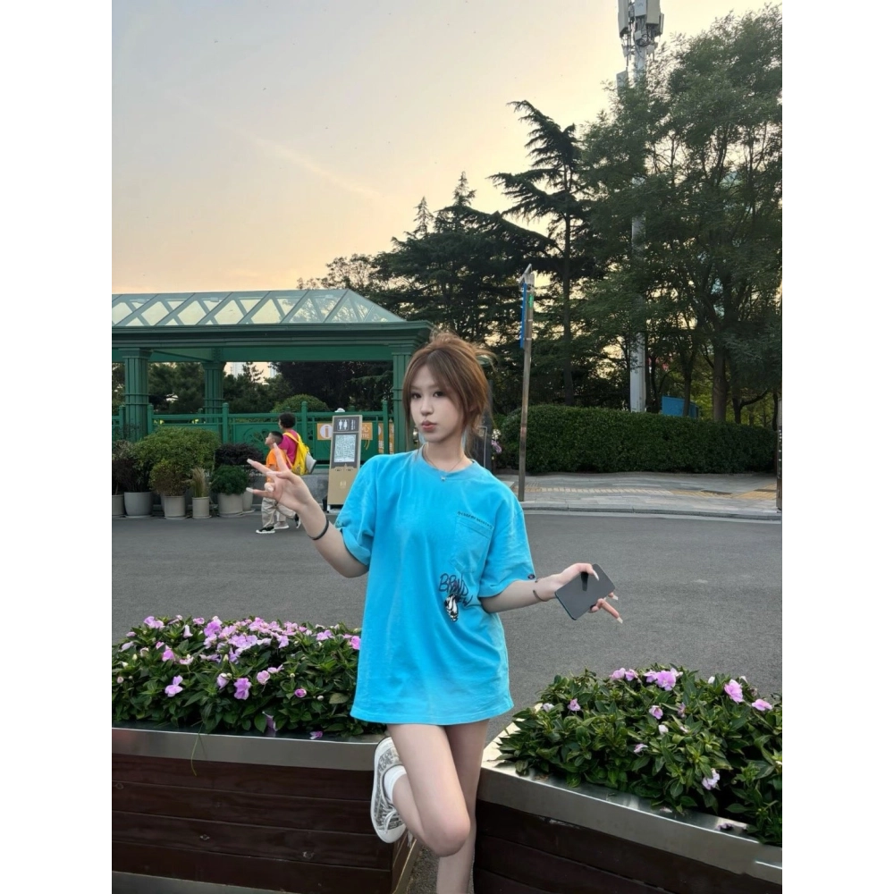 Chrome Hearts Graffiti Print Short Sleeve 182