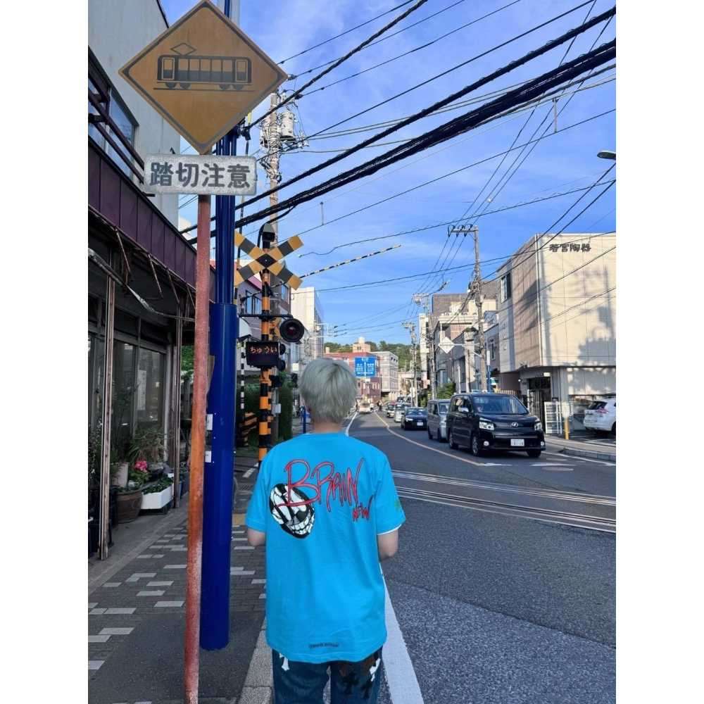 Chrome Hearts Graffiti Print Short Sleeve 182