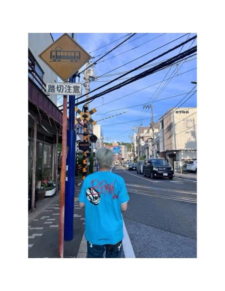 Chrome Hearts Graffiti Print Short Sleeve 182