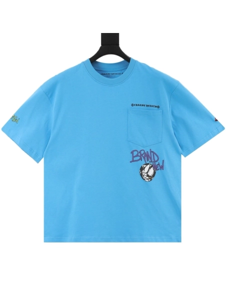 Chrome Hearts Graffiti Print Short Sleeve 182