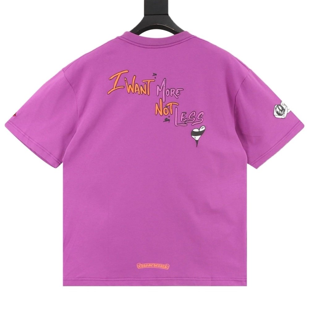 Chrome Hearts Graffiti Print Short Sleeve 183