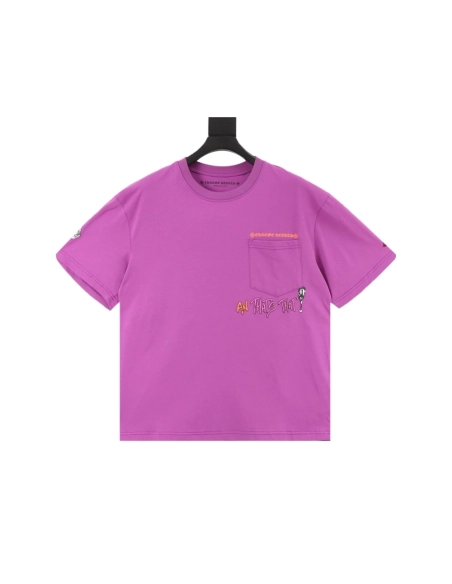 Chrome Hearts Graffiti Print Short Sleeve 183