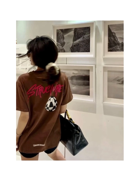 Chrome Hearts Graffiti Print Short Sleeve 184