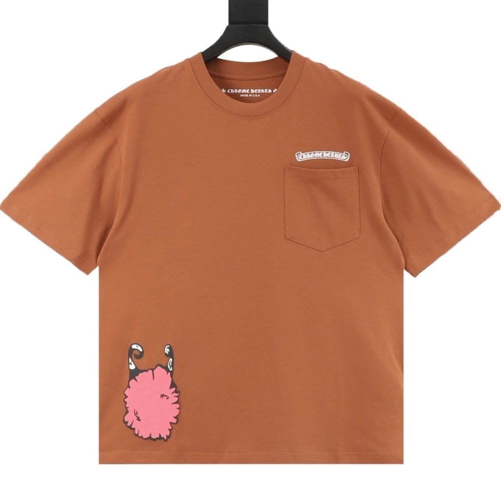 Chrome Hearts Graffiti Print Short Sleeve 184