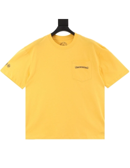 Chrome Hearts Colorful Cross Print Short Sleeve 185