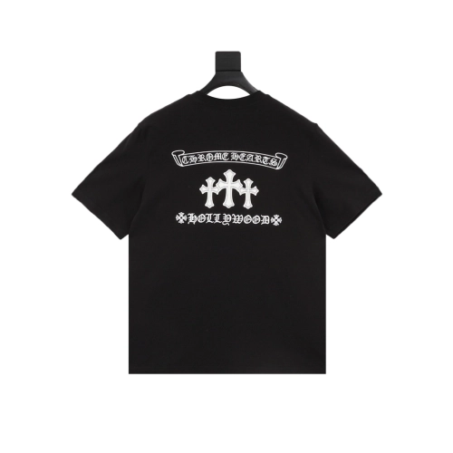 Chrome Hearts Sanskrit Cross Print Short Sleeve 186
