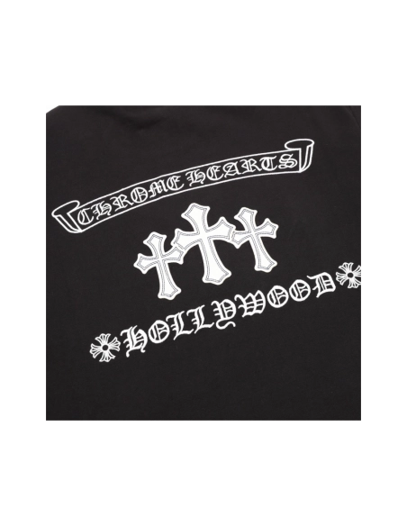Chrome Hearts Sanskrit Cross Print Short Sleeve 186