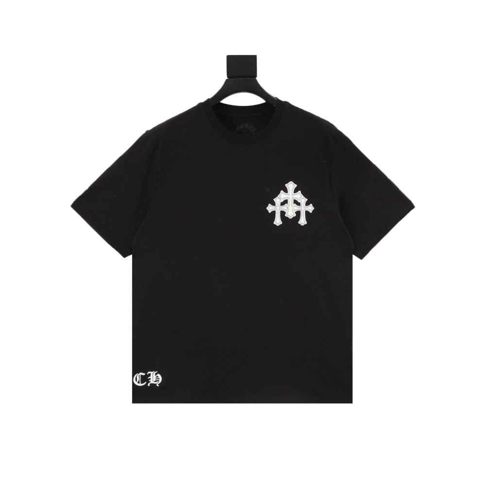 Chrome Hearts Sanskrit Cross Print Short Sleeve 186
