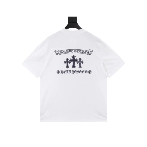 Chrome Hearts Sanskrit Cross Print Short Sleeve 187