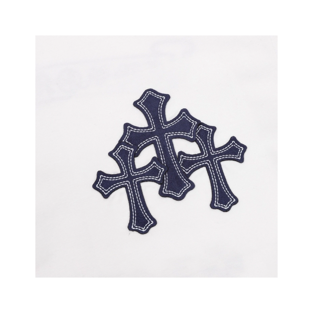 Chrome Hearts Sanskrit Cross Print Short Sleeve 187