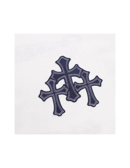 Chrome Hearts Sanskrit Cross Print Short Sleeve 187