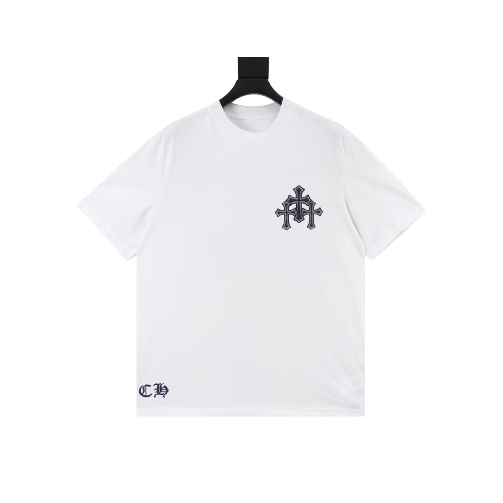 Chrome Hearts Sanskrit Cross Print Short Sleeve 187