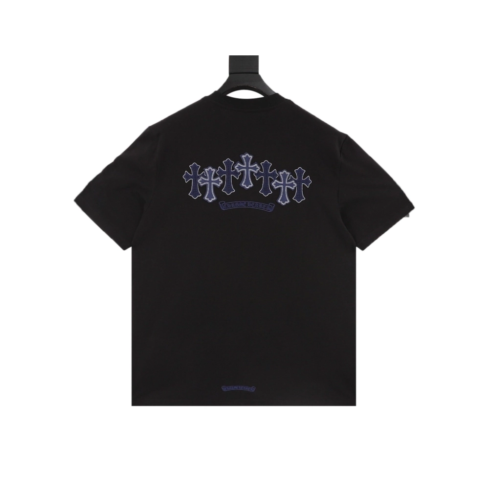 Chrome Hearts Sanskrit Cross Print Short Sleeve 188