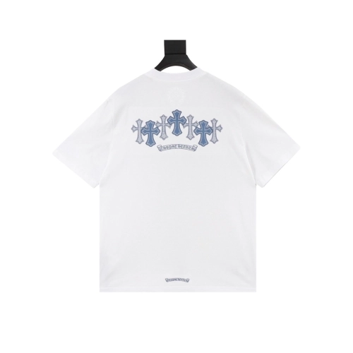 Chrome Hearts Sanskrit Cross Print Short Sleeve 189