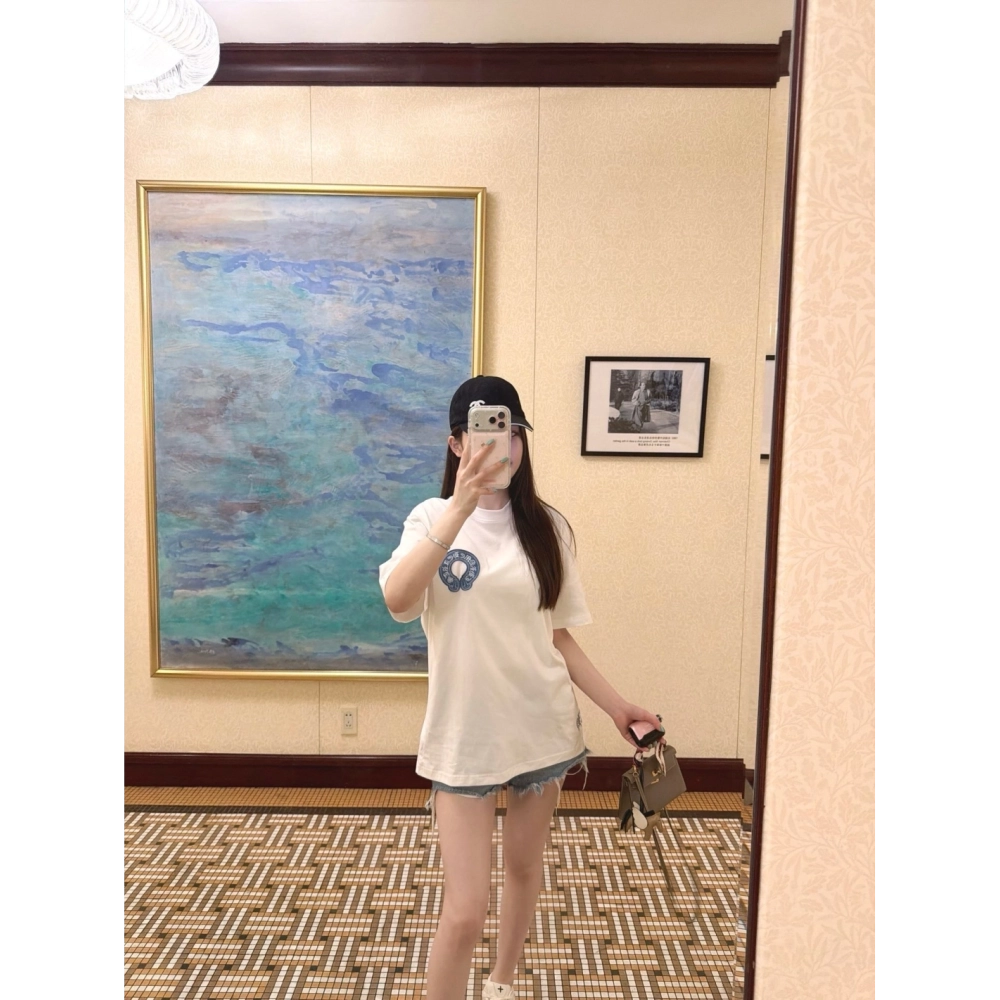 Chrome Hearts Sanskrit Cross Print Short Sleeve 189
