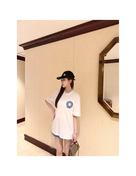 Chrome Hearts Sanskrit Cross Print Short Sleeve 189