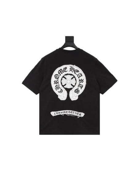 Chrome Hearts Sanskrit Cross Print Short Sleeve 190
