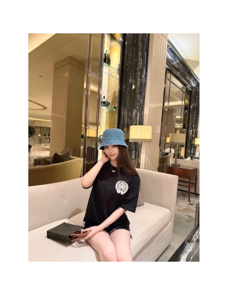 Chrome Hearts Sanskrit Cross Print Short Sleeve 190