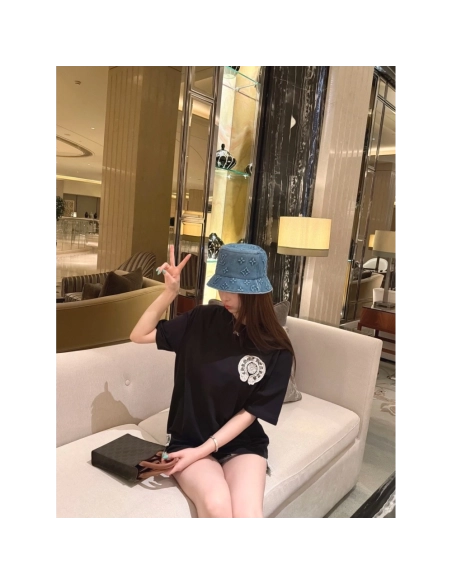 Chrome Hearts Sanskrit Cross Print Short Sleeve 190
