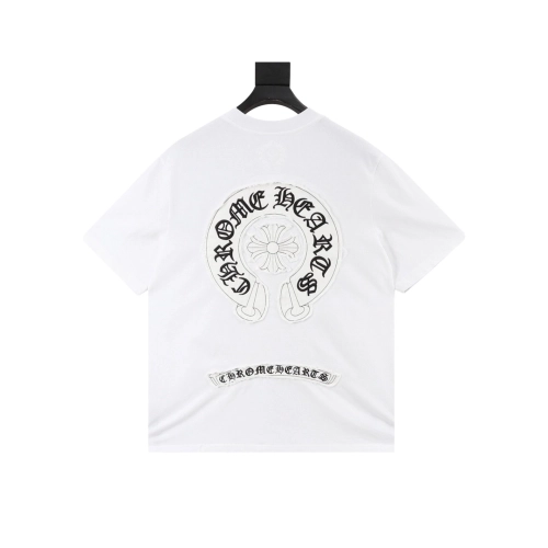 Chrome Hearts Sanskrit Cross Print Short Sleeve 191