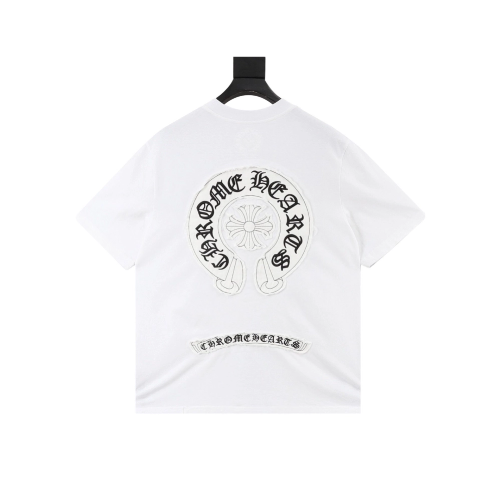 Chrome Hearts Sanskrit Cross Print Short Sleeve 191