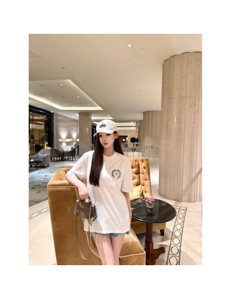 Chrome Hearts Sanskrit Cross Print Short Sleeve 191
