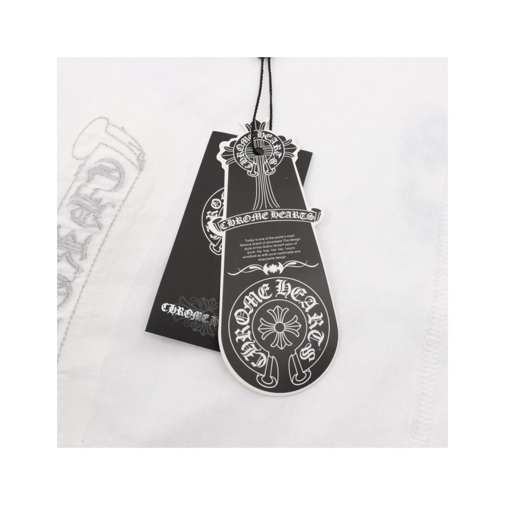 Chrome Hearts Sanskrit Cross Print Short Sleeve 191