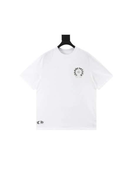 Chrome Hearts Sanskrit Cross Print Short Sleeve 191