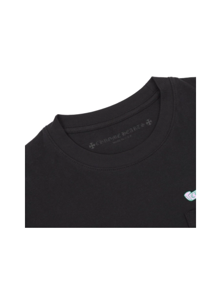 Chrome Hearts Pink & Green Sanskrit Scroll Print Short Sleeve 192