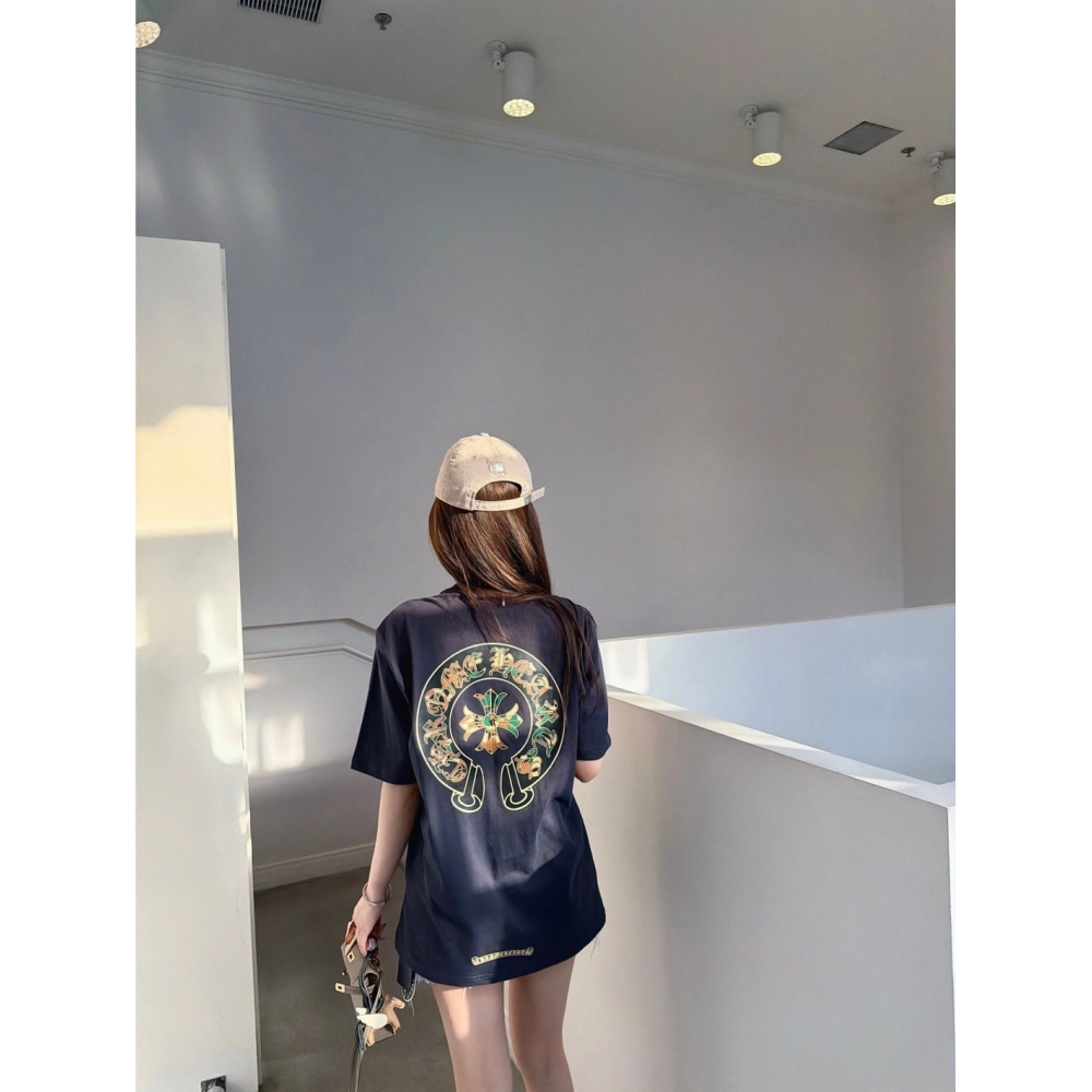 Chrome Hearts Pocket Camo Cross Print Short Sleeve 194