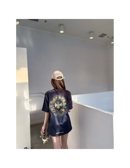 Chrome Hearts Pocket Camo Cross Print Short Sleeve 194