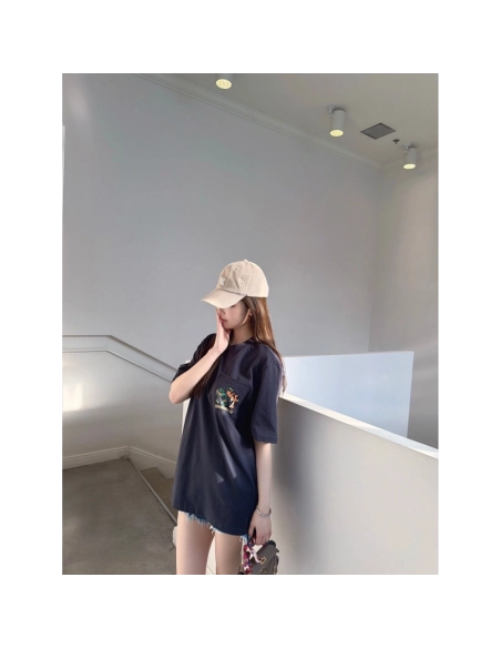 Chrome Hearts Pocket Camo Cross Print Short Sleeve 194