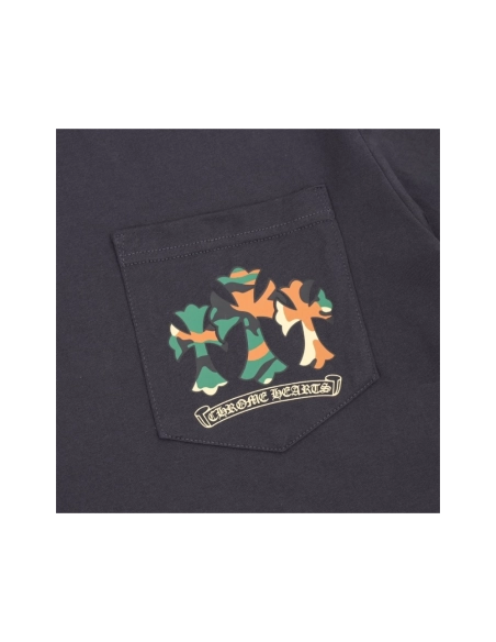 Chrome Hearts Pocket Camo Cross Print Short Sleeve 194