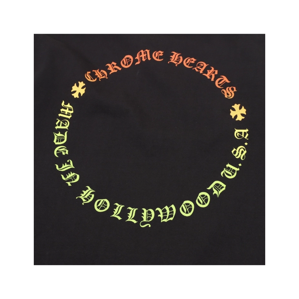 Chrome Hearts Colorful Cross Print Short Sleeve 195