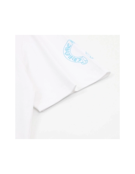 Chrome Hearts Blue Cross Print Short Sleeve 198