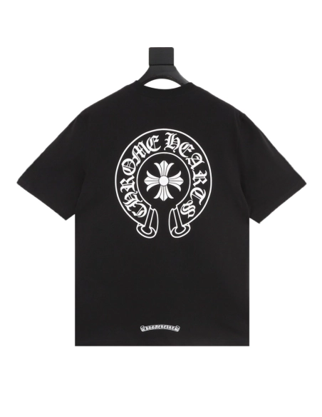 Chrome Hearts Horseshoe Cross Print Short Sleeve 199