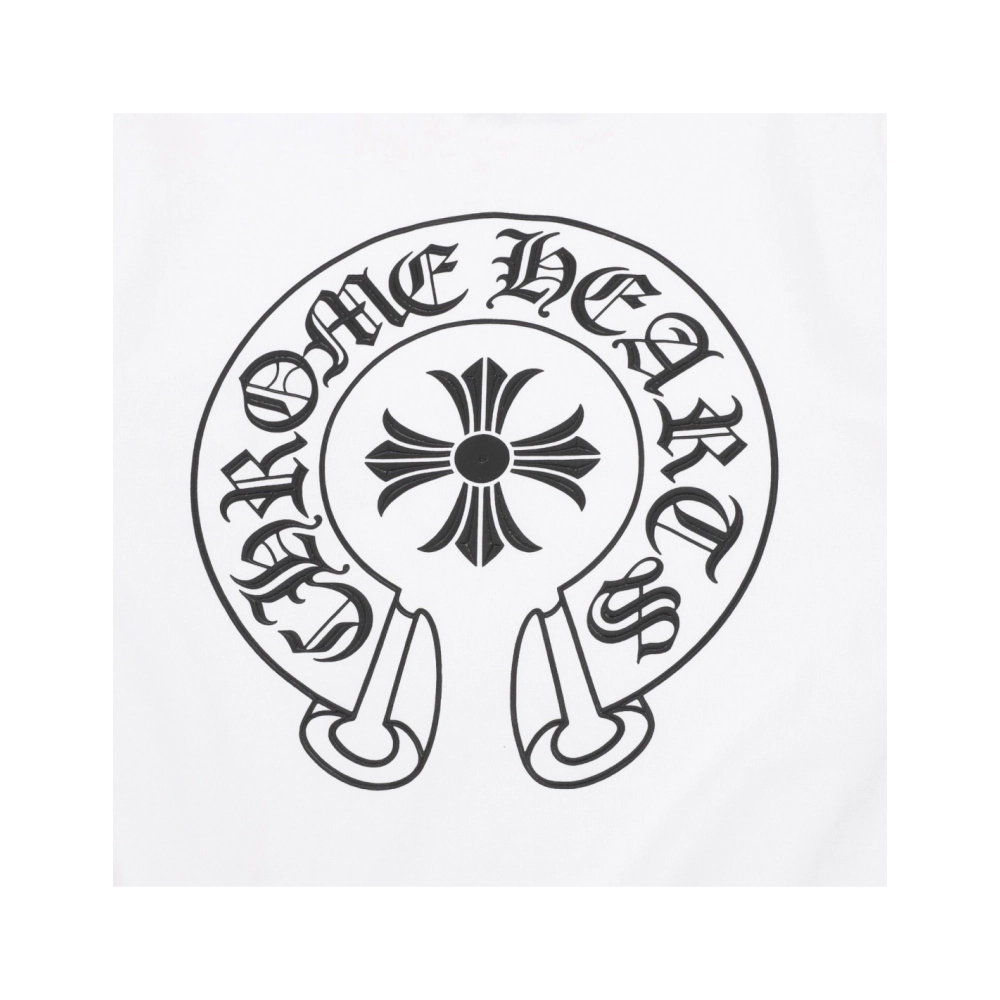 Chrome Hearts Horseshoe Cross Print Short Sleeve 200