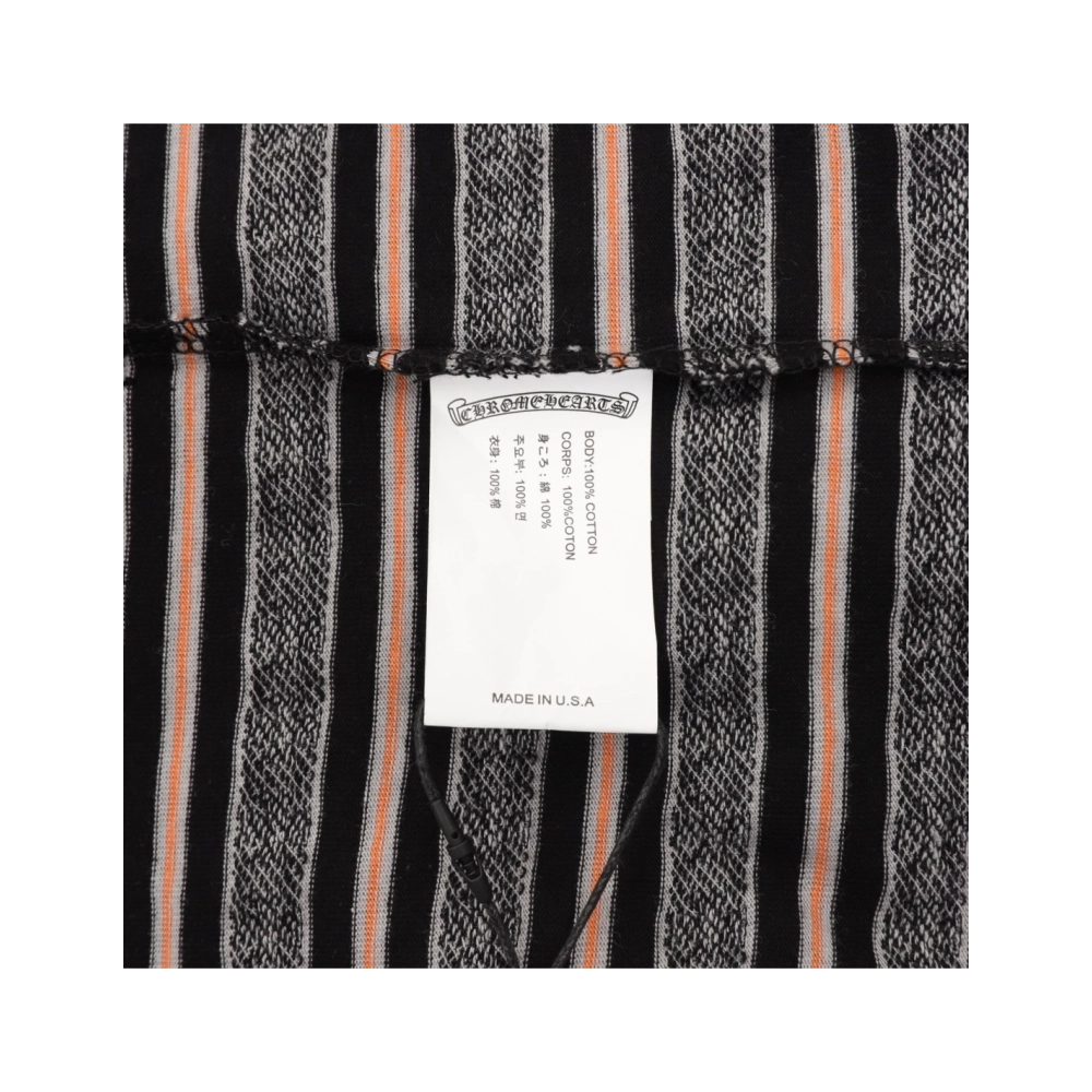 Chrome Hearts All-Over Cross Yarn-Dye Short Sleeve 201