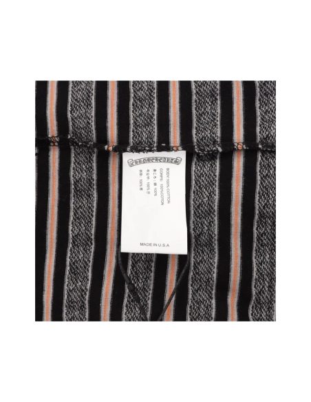Chrome Hearts All-Over Cross Yarn-Dye Short Sleeve 201