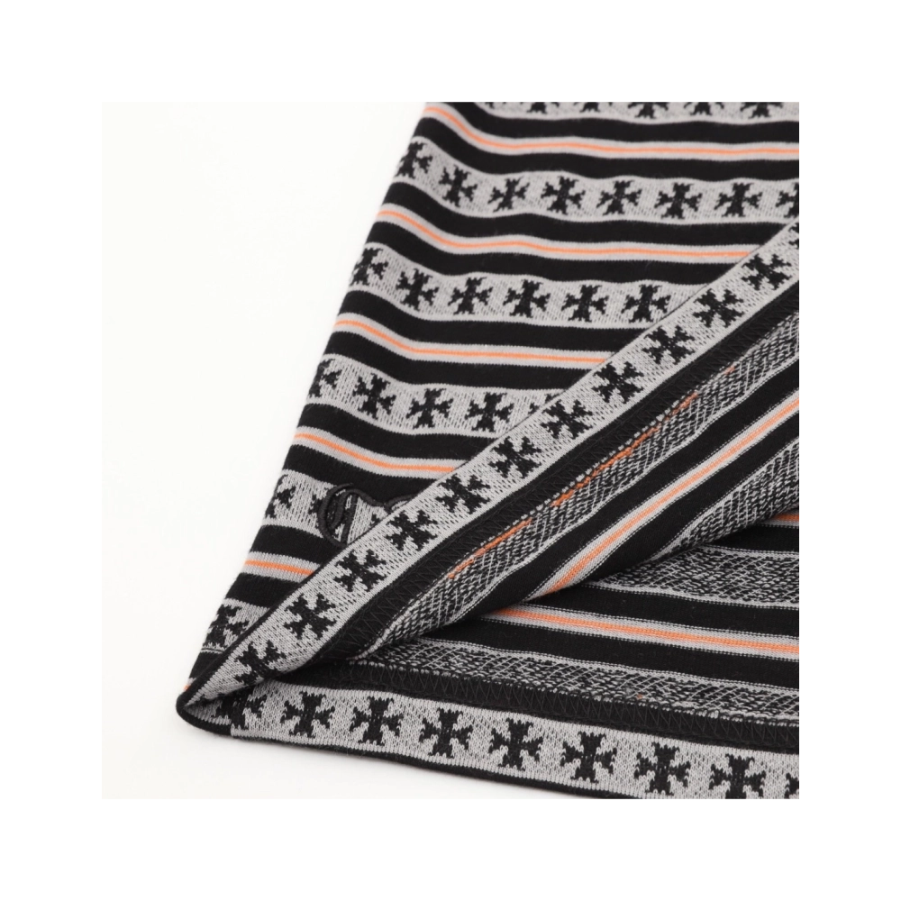 Chrome Hearts All-Over Cross Yarn-Dye Short Sleeve 201