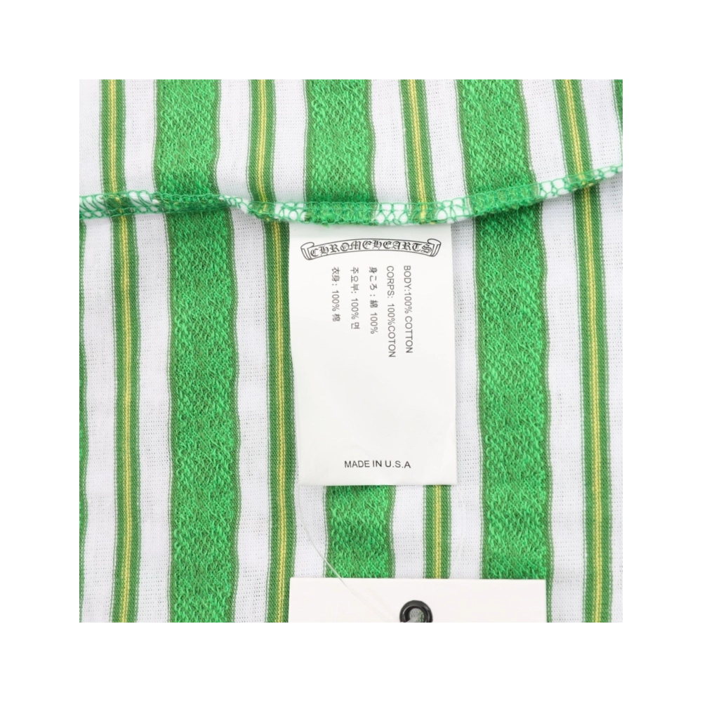 Chrome Hearts All-Over Cross Yarn-Dye Short Sleeve 202