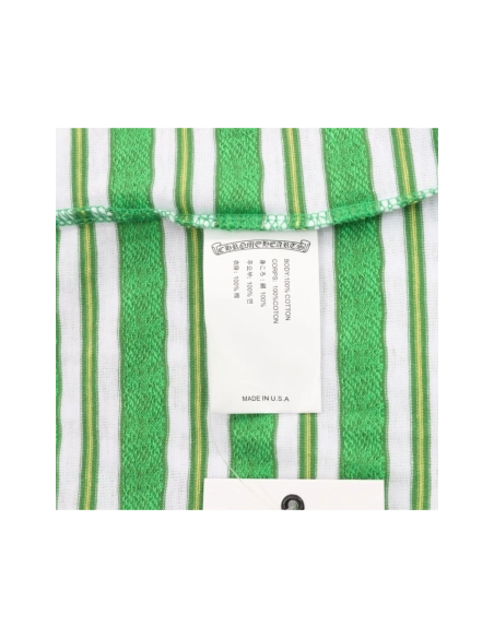 Chrome Hearts All-Over Cross Yarn-Dye Short Sleeve 202
