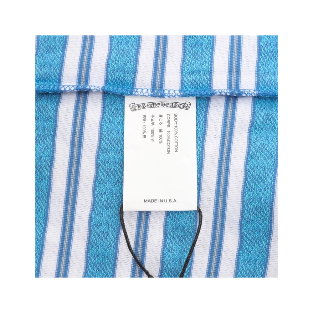 Chrome Hearts All-Over Cross Yarn-Dye Short Sleeve 203