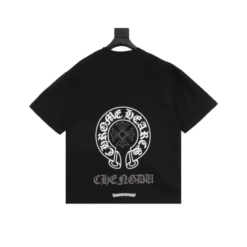 Chrome Hearts City Exclusive Horseshoe Print Short Sleeve 205