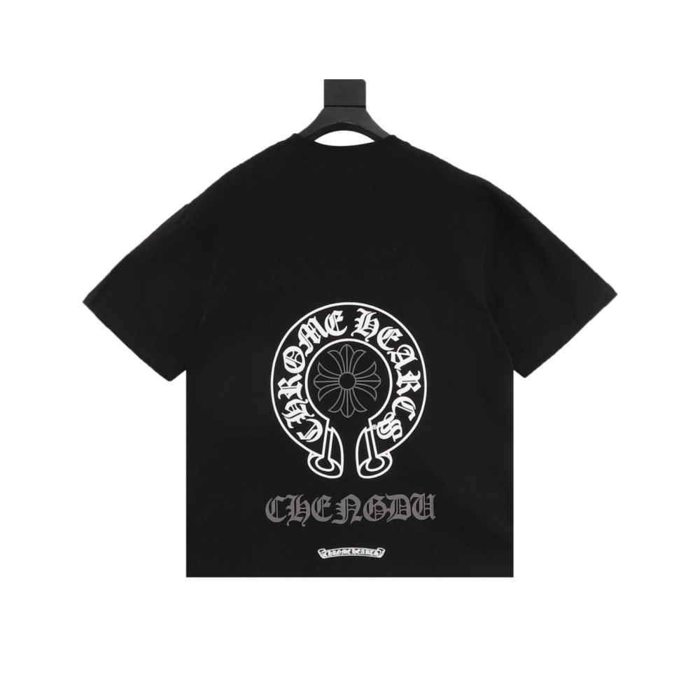 Chrome Hearts City Exclusive Horseshoe Print Short Sleeve 205