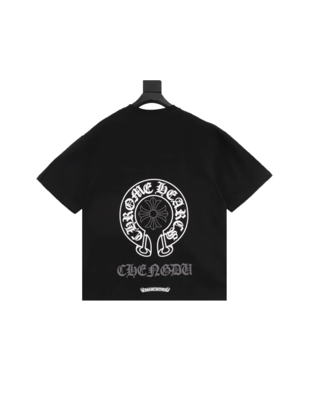 Chrome Hearts City Exclusive Horseshoe Print Short Sleeve 205
