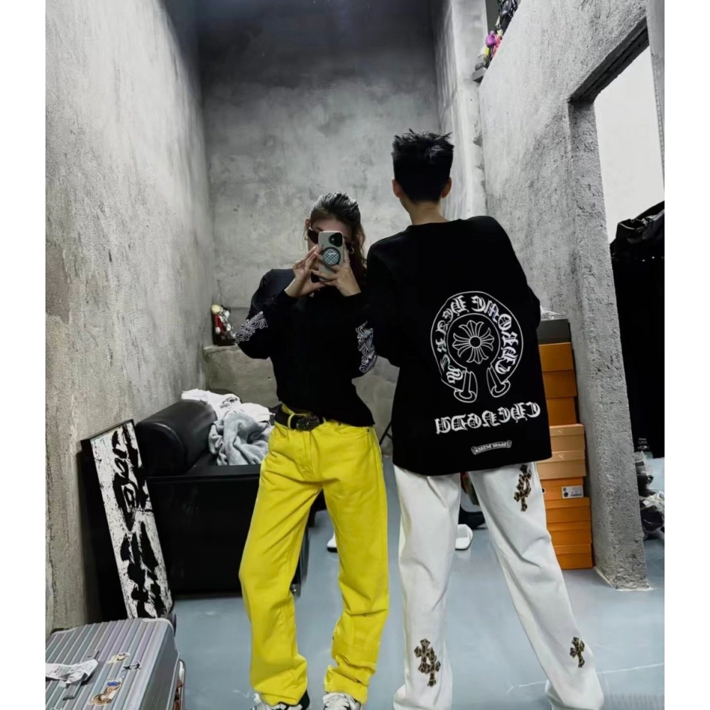 Chrome Hearts City Exclusive Horseshoe Print Short Sleeve 205