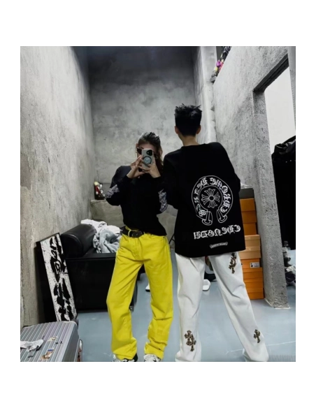 Chrome Hearts City Exclusive Horseshoe Print Short Sleeve 205