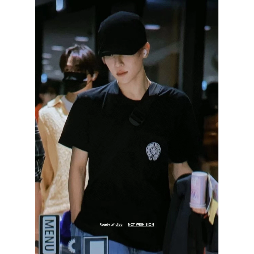 Chrome Hearts City Exclusive Horseshoe Print Short Sleeve 205